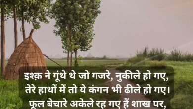 Rahat Indori Shayari in Hindi