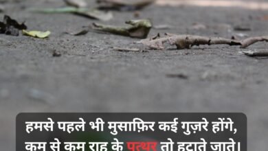 2 Line Shayari in Hindi