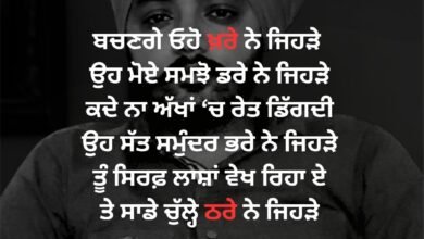 New Punjabi Sad Shayari